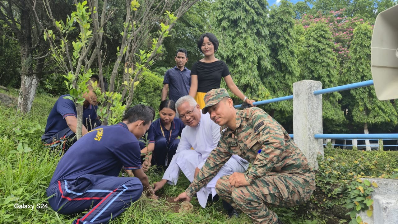 Don Bosco College, Tura, in collaboration with the NCC unit